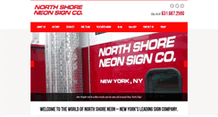 Desktop Screenshot of northshoreneon.com